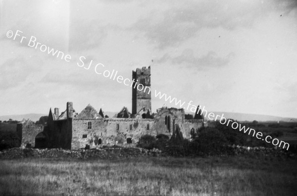 ABBEY DISTANT VIEW FROM N.W.